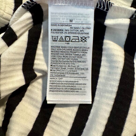 NWT GAP Ribbed Stripe High-Neck Tank - Picture 4 of 5